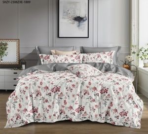 Постельное белье Sateen lux рис № 2376 Евро (под 200х220,пр 220х240,нав.70х70-2 шт. 50х70см.-2шт ),