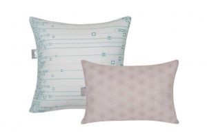 Подушка "Лебяжий пух. DELICATE TOUCH, 40х60 чехол mikrofine "GoldTex"