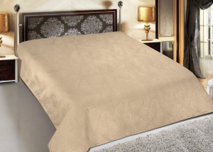 Покрывало стеганое 150х225, "Листопад", полиэстер, цв.12