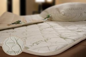 Наматрасник "Бамбук" трикотаж. стеган. 140х200