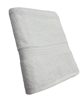 Полотенце махровое 40х70 белый 430 гр.Туркмения